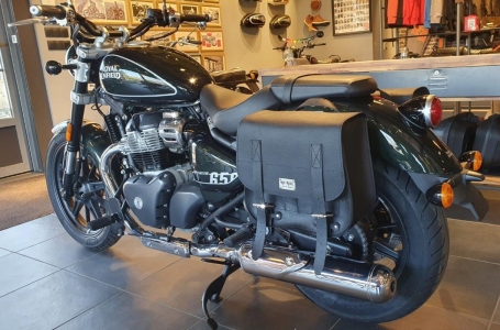 Roy Rebel Peacock-C bag for Triumph and Royal Enfield