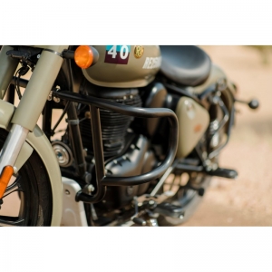 Royal Enfield Meteor/Classic 350 black Compact Engine Bars - 2