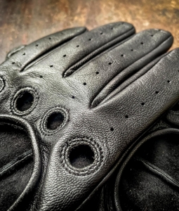 Vintage Raw and Rugged gloves black - 4