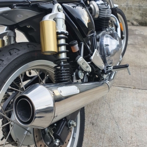 Mistral exhausts for Royal Enfield Interceptor/Continental GT 650 EU approved - 1