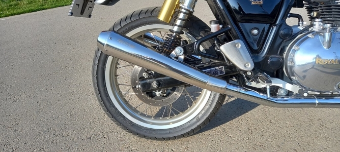 Mistral exhausts for Royal Enfield Interceptor/Continental GT 650 EU approved - 9