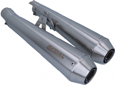 Mistral exhausts for Royal Enfield Interceptor/Continental GT 650 EU approved - 0