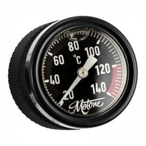Motone oil temperature gauge for Triumph