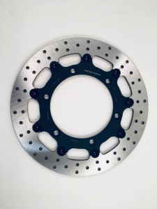 floating front brake disc Newfren hole Bonneville Scrambler - 0