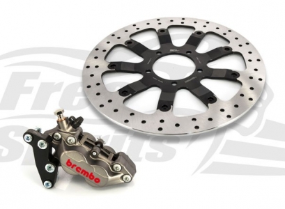 Bolt-on upgrade brake kit for Street Scrambler/Bonneville T100/Bobber 1200  - 1