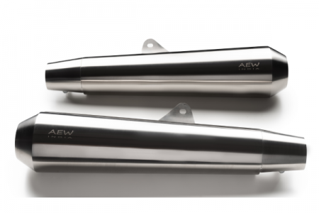 AEW TE103 silencers for Royal Enfield Interceptor/Continental GT 650 - 7