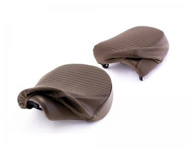 Royal Enfield Meteor 350 rider and passenger seat covers - 3