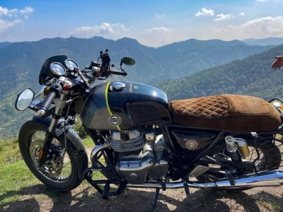 Raw & Rugged seat cover for Royal Enfield Continental GT650 - 3