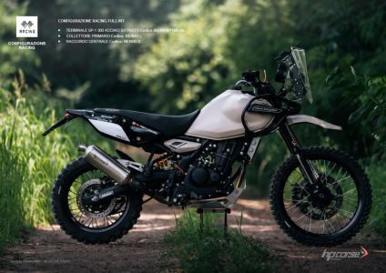 impianto di scarico HP Corse per Royal Enfield Himalayan 450