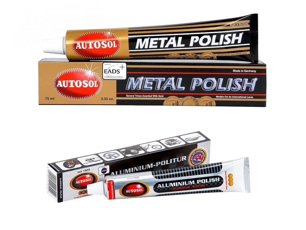 Autosol for chrome and aluminium 