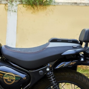 Sella Custom Nera Royal Enfield Hunter 350 